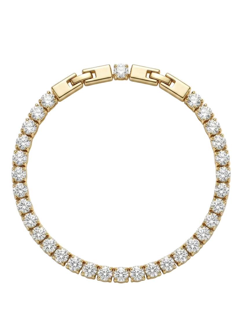 Tennis Armband Gold