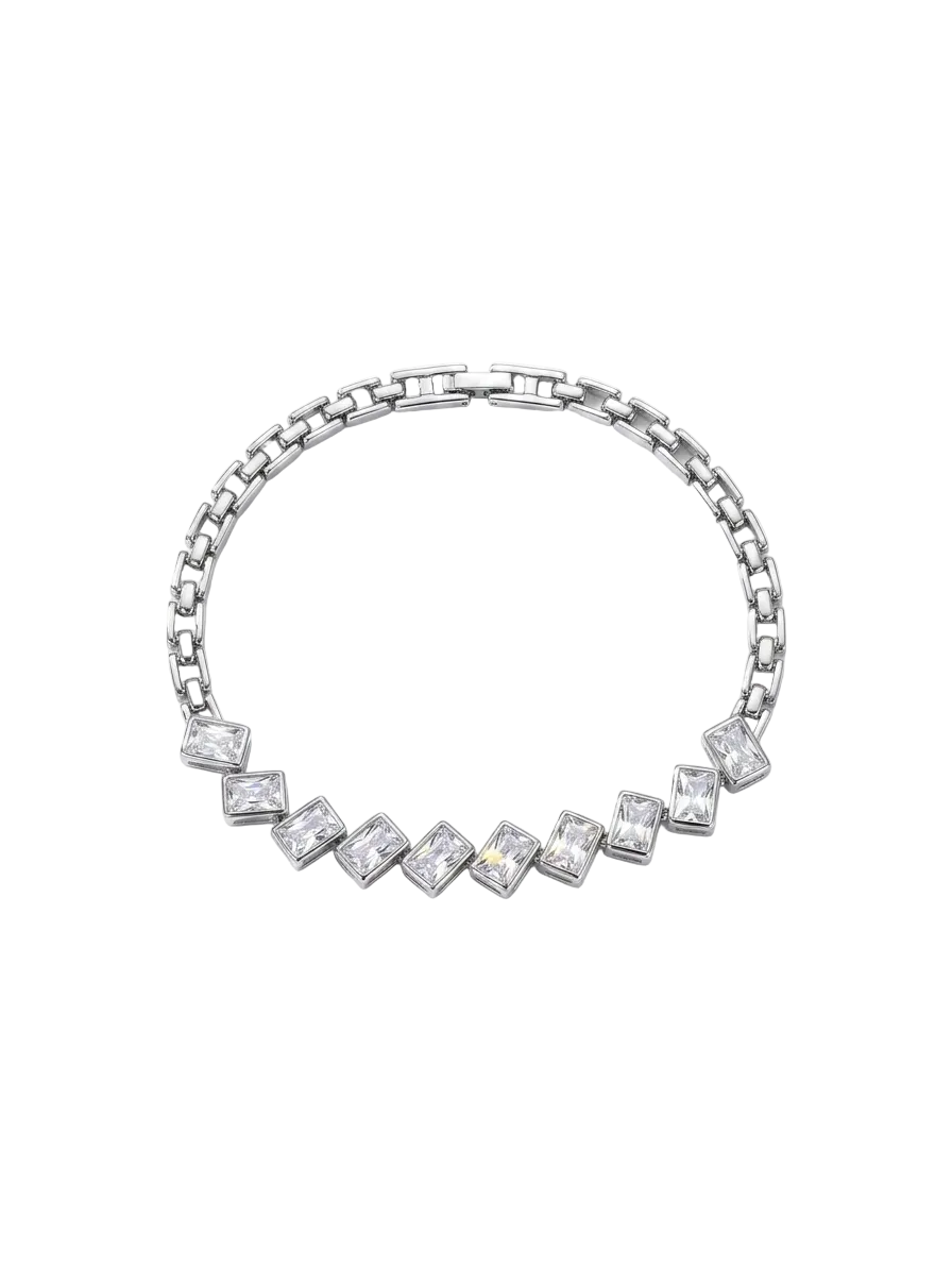 Armband mit rechteckigen Steinen