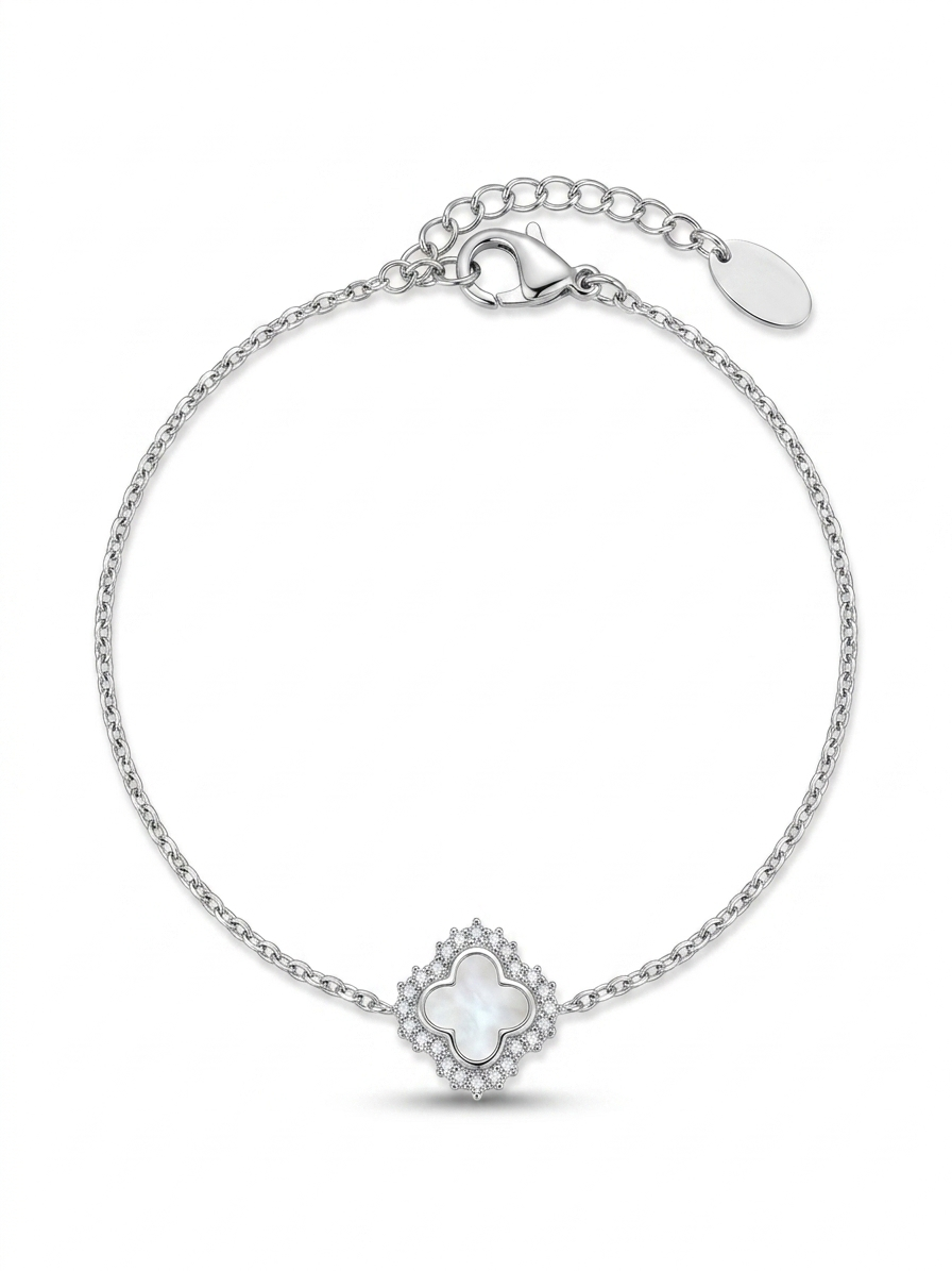 Sparkle Clover Armband