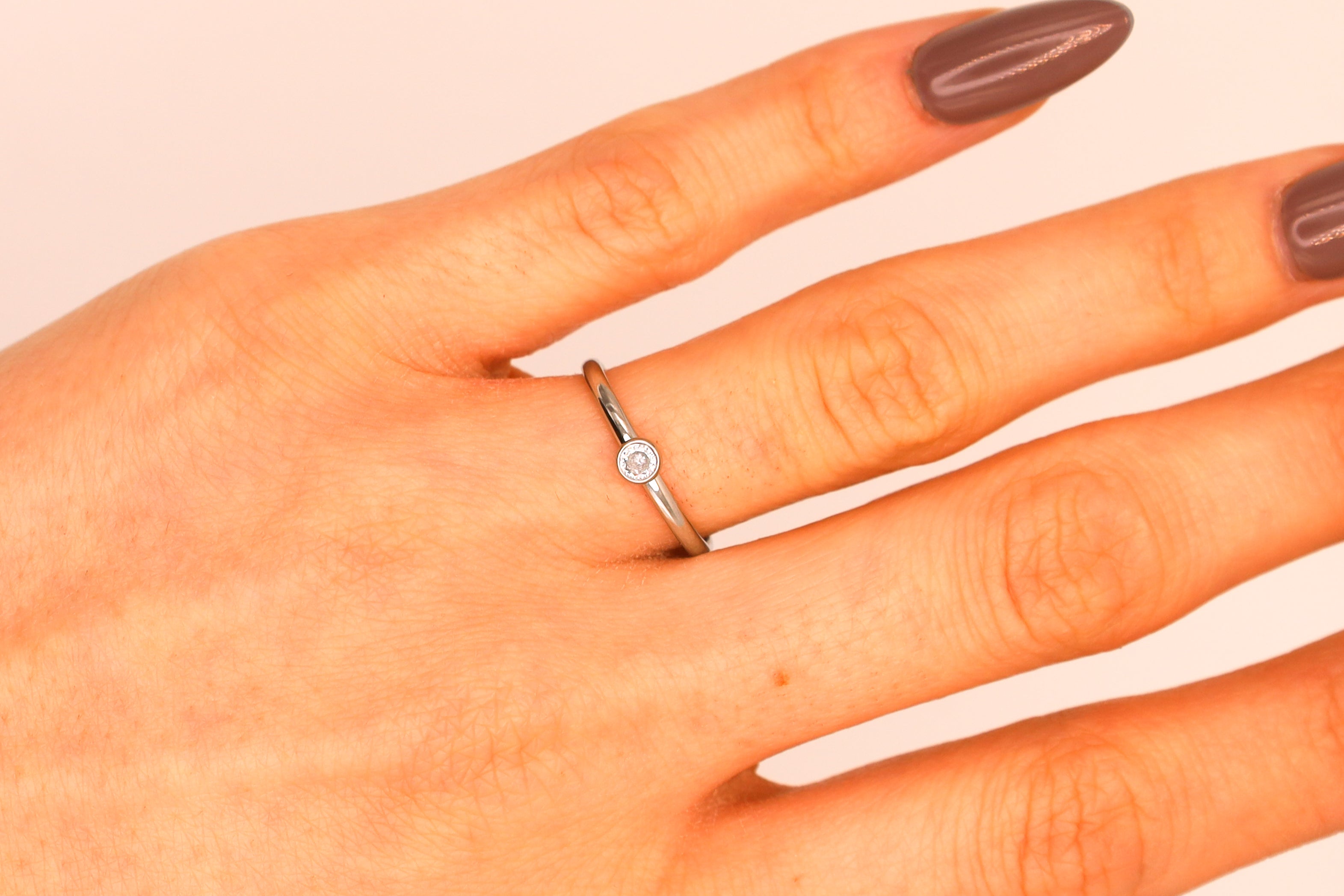 Little Shine Ring Silber