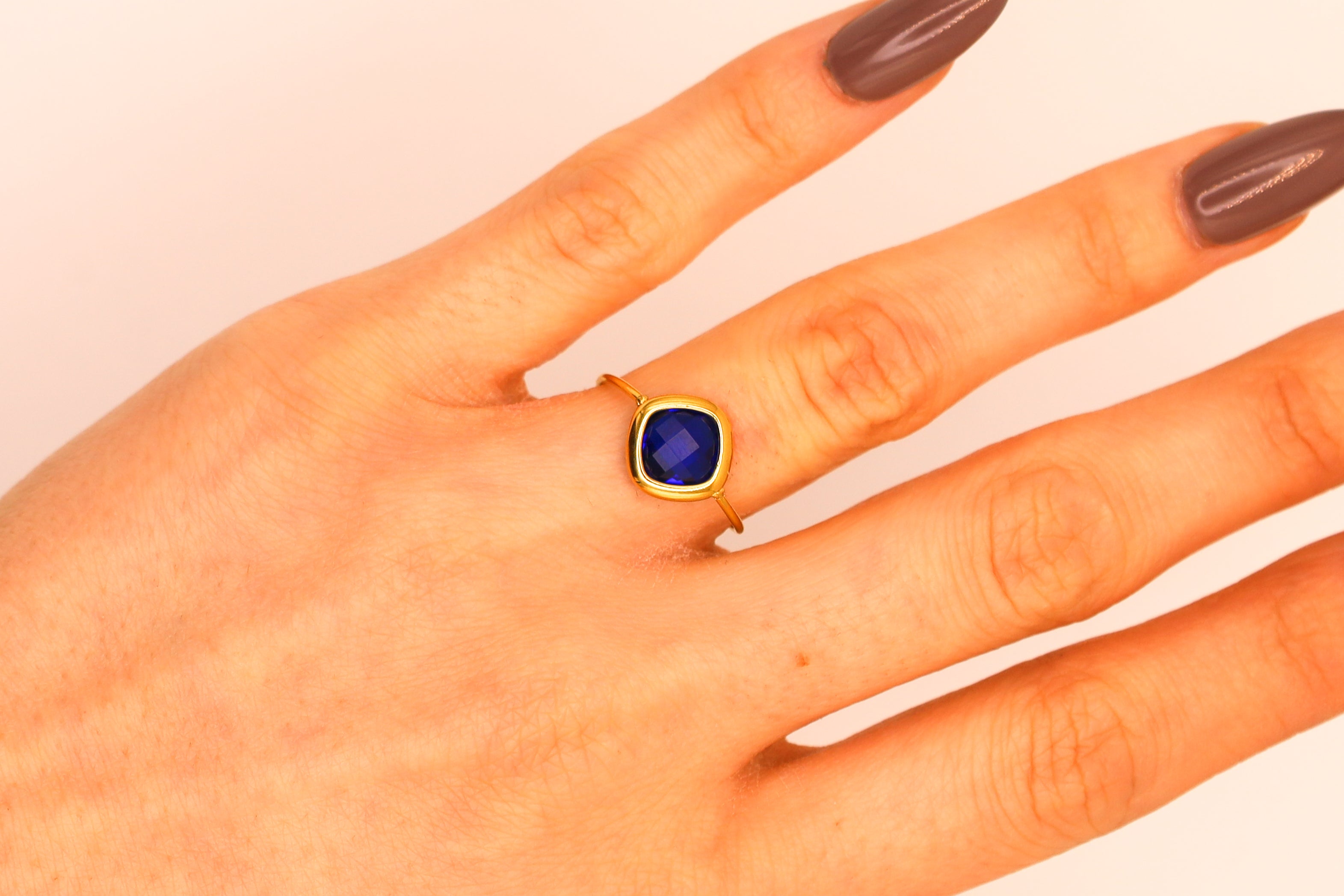 Glow Ring Blau