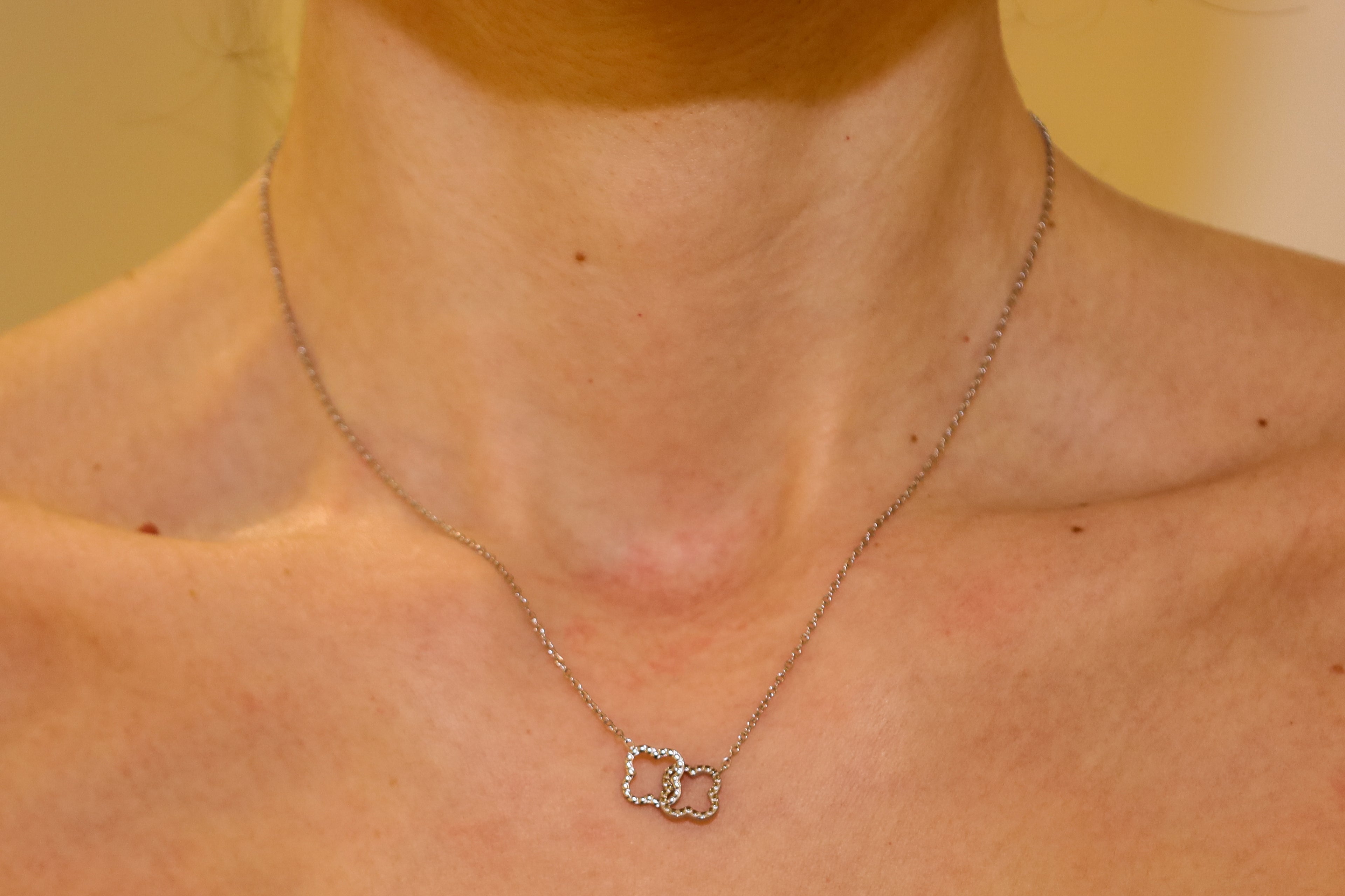 Double Clover Halskette