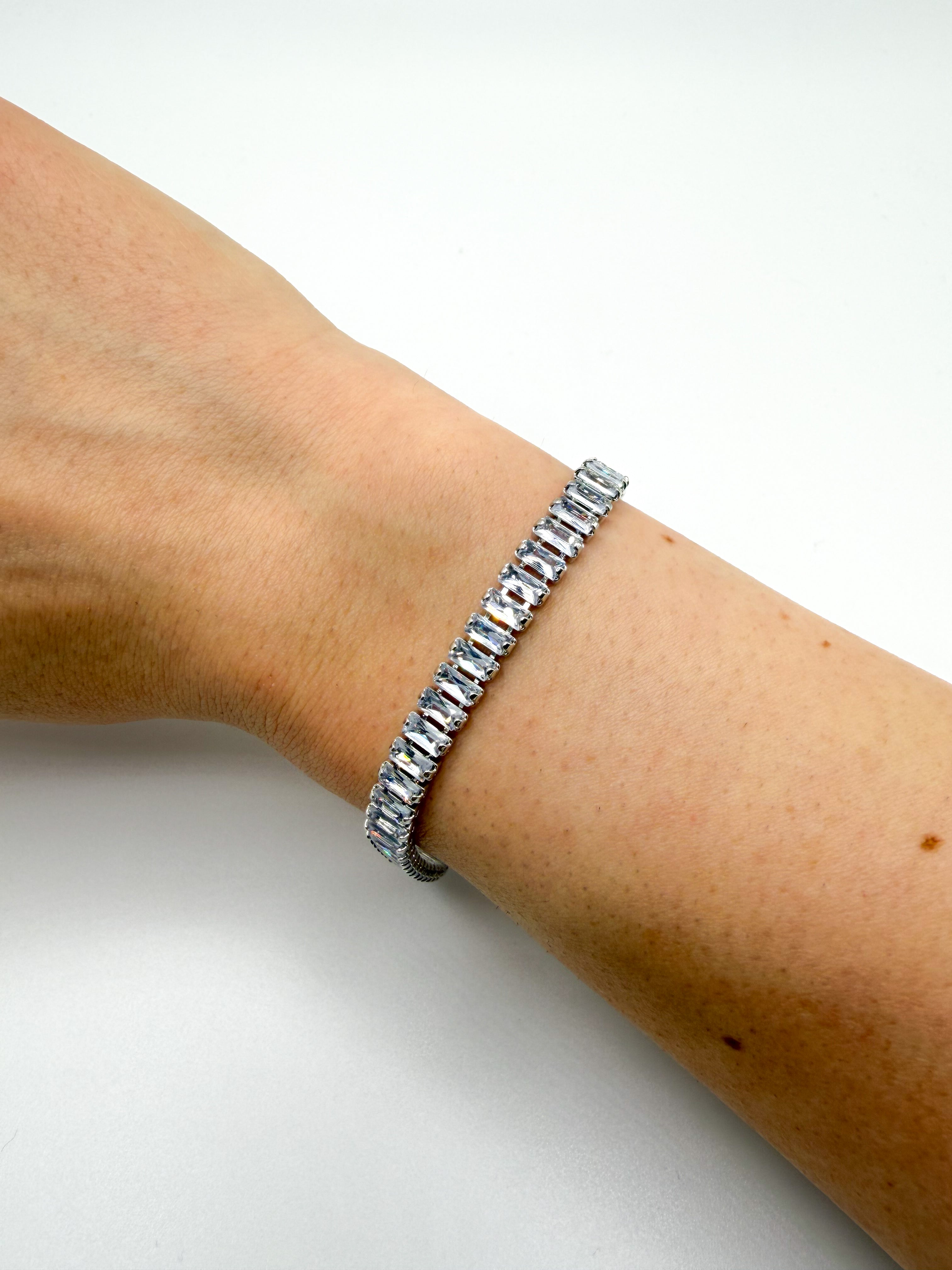 Clear Cut Tennisarmband